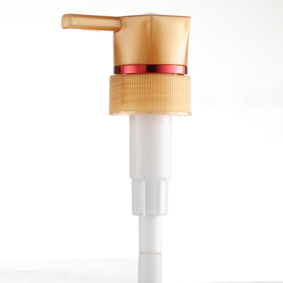 Pompa Lotion Plastik Emas Anti Bocor Untuk Cuci Tubuh Dapat Digunakan Kembali