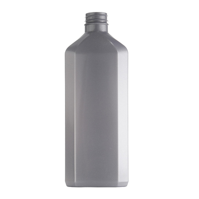 800ml Kapasitas Besar Botol Plastik Abu-abu Cerah Bebas Bocor Untuk Shampo Mandi