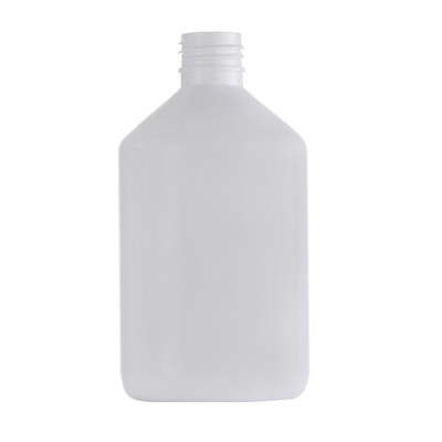 Jual Panas 300ml White Square High Density Polyethylene Plastic Shampoo Bottle