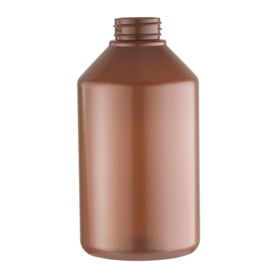 Disesuaikan 550ml Matte Pink Foam Cleansing Milk Nude Pump Bottle