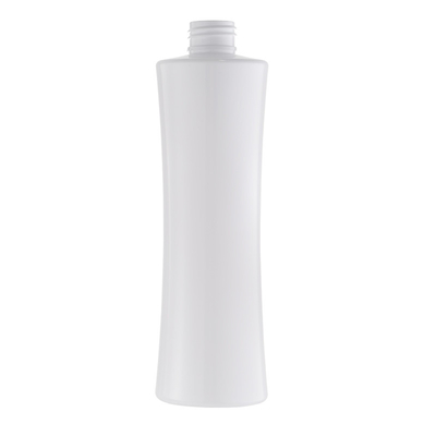 Botol Peras Lotion Cetak Kustom Bahan Plastik Datar Putih 250ml