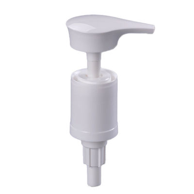 Pompa Dispenser Lotion Plastik 4ml / T 32mm Dengan Penutupan Bergaris