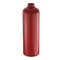 Botol Pompa Gel Mandi Hewan Peliharaan Plastik Merah yang Dapat Didaur Ulang 900ml Kapasitas Besar Bulat Bahu
