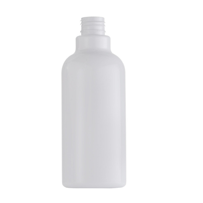 Sampel Gratis Logo Kustom Putih 300ml Boston Round Empty Plastic Shampoo Lotion Dispenser Pump Bottle