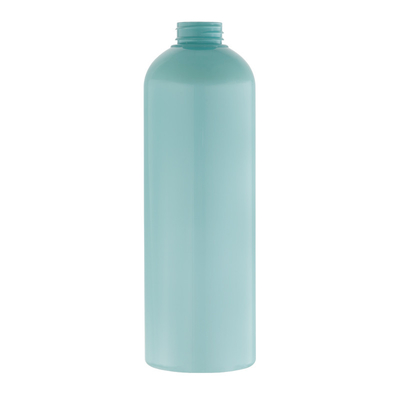 Cyan Glossy 700ml Botol Kemasan Kosmetik Ukuran Mulut 32mm
