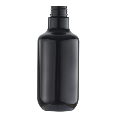 350ml Botol Pompa Lotion Coklat Tua Botol Sampo Bulat Isi Ulang Kosong