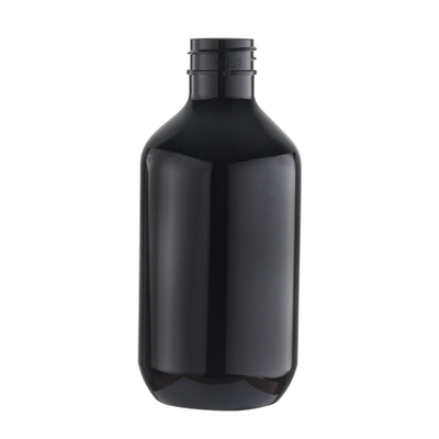 Putaran 300ml Botol Pompa Sampo Coklat Tua, Pembersih Tangan Cair Isi Ulang Kosong Untuk Disinfeksi
