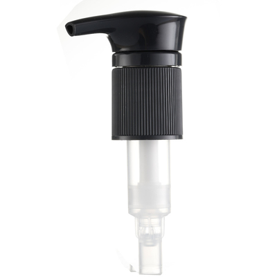 Gaya Spiral Hitam Dapat Disesuaikan Pompa Pembersih Tangan Untuk Kosmetik