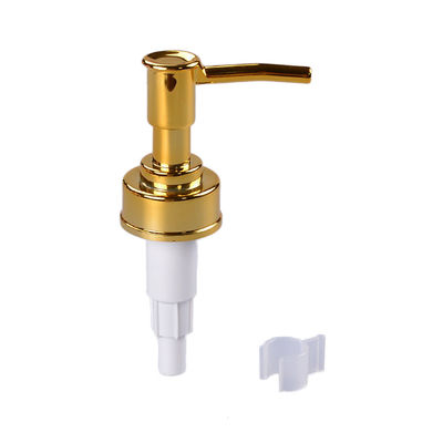 Pompa Dispenser Lotion Plastik Lapisan Aluminium Dengan Kepala Nozzle Panjang Untuk Panas